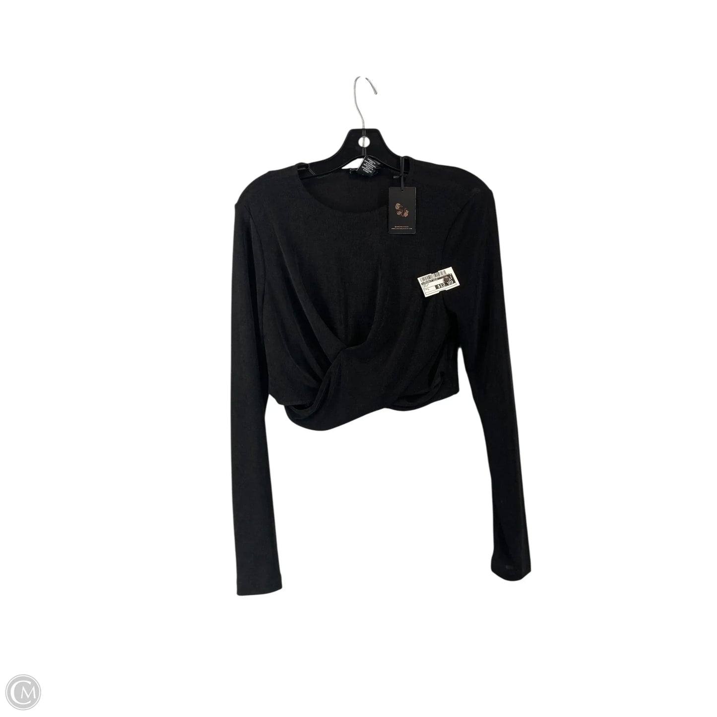 Top Long Sleeve By Sincerely Jules In Black, Size: L