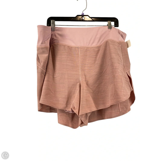 Athletic Shorts By Athleta In Purple, Size: 2x
