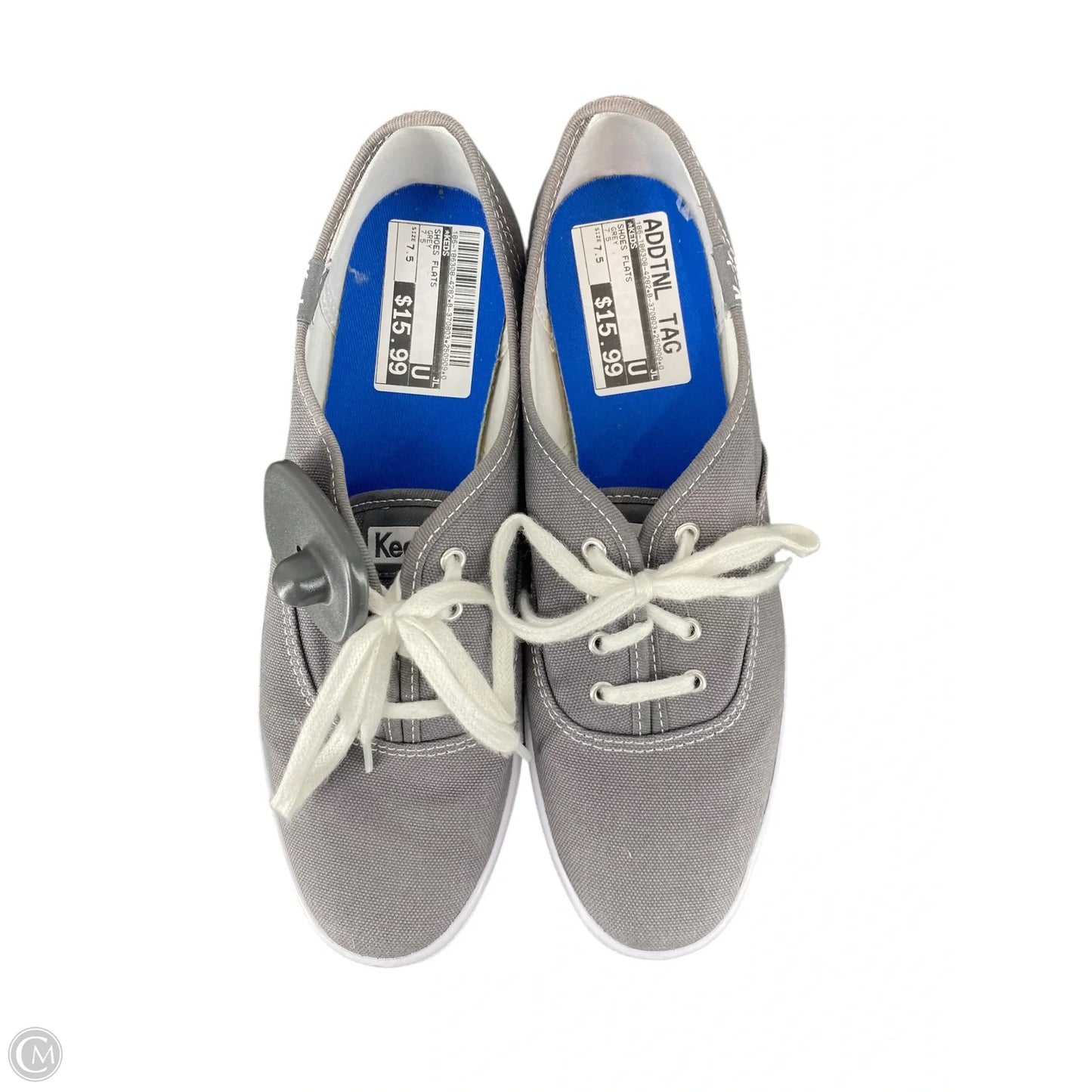 Shoes Flats By Keds In Grey, Size: 7.5