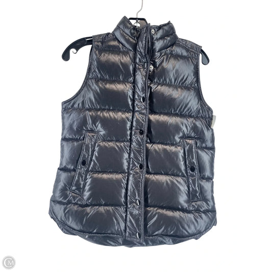 Vest Puffer & Quilted By J. Crew In Black, Size: Xxs
