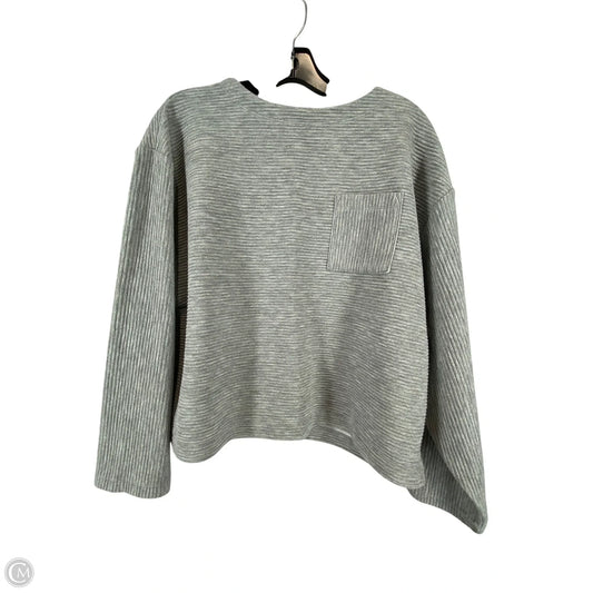 Top Long Sleeve By A New Day In Grey, Size: Xs