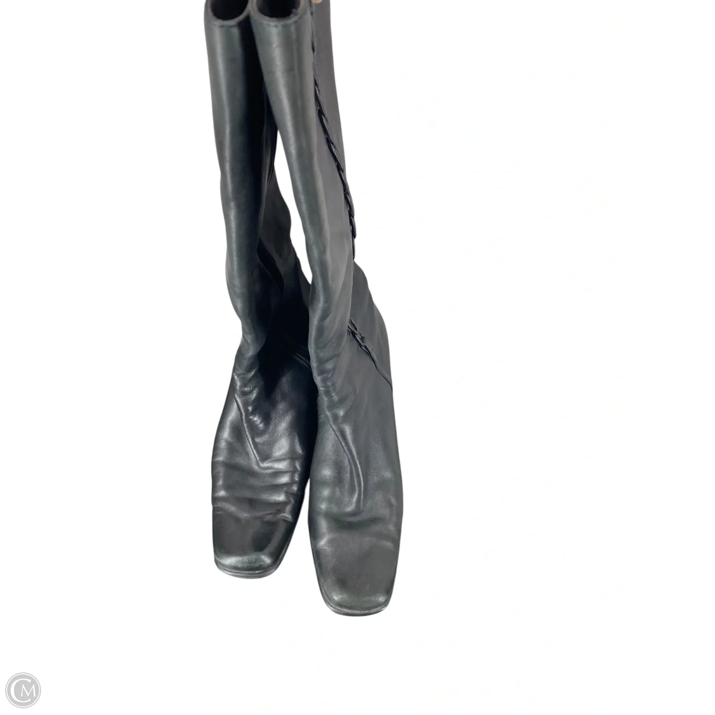 Boots Knee Heels By St Johns Bay In Black, Size: 9
