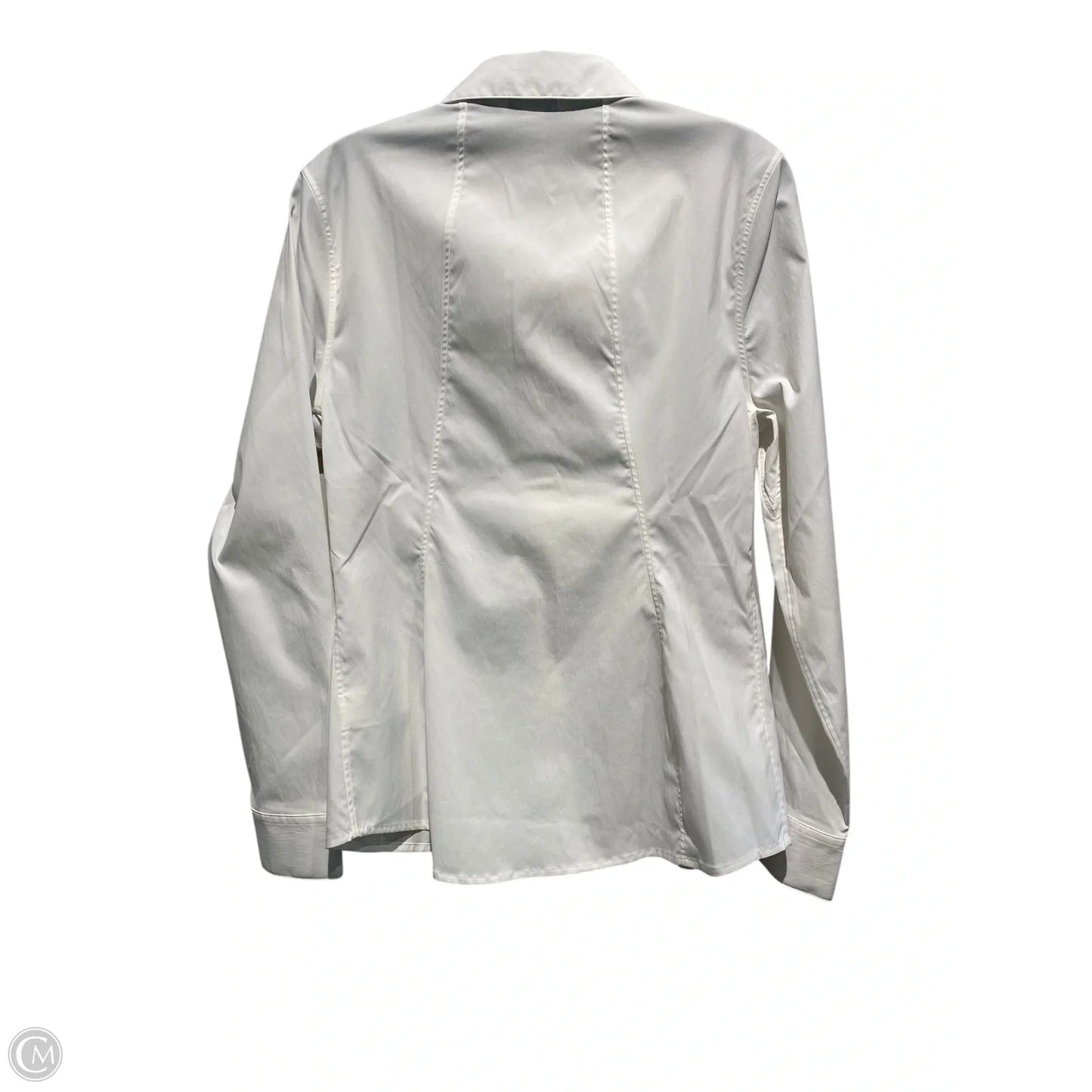 Top Long Sleeve By Athleta In White, Size: M