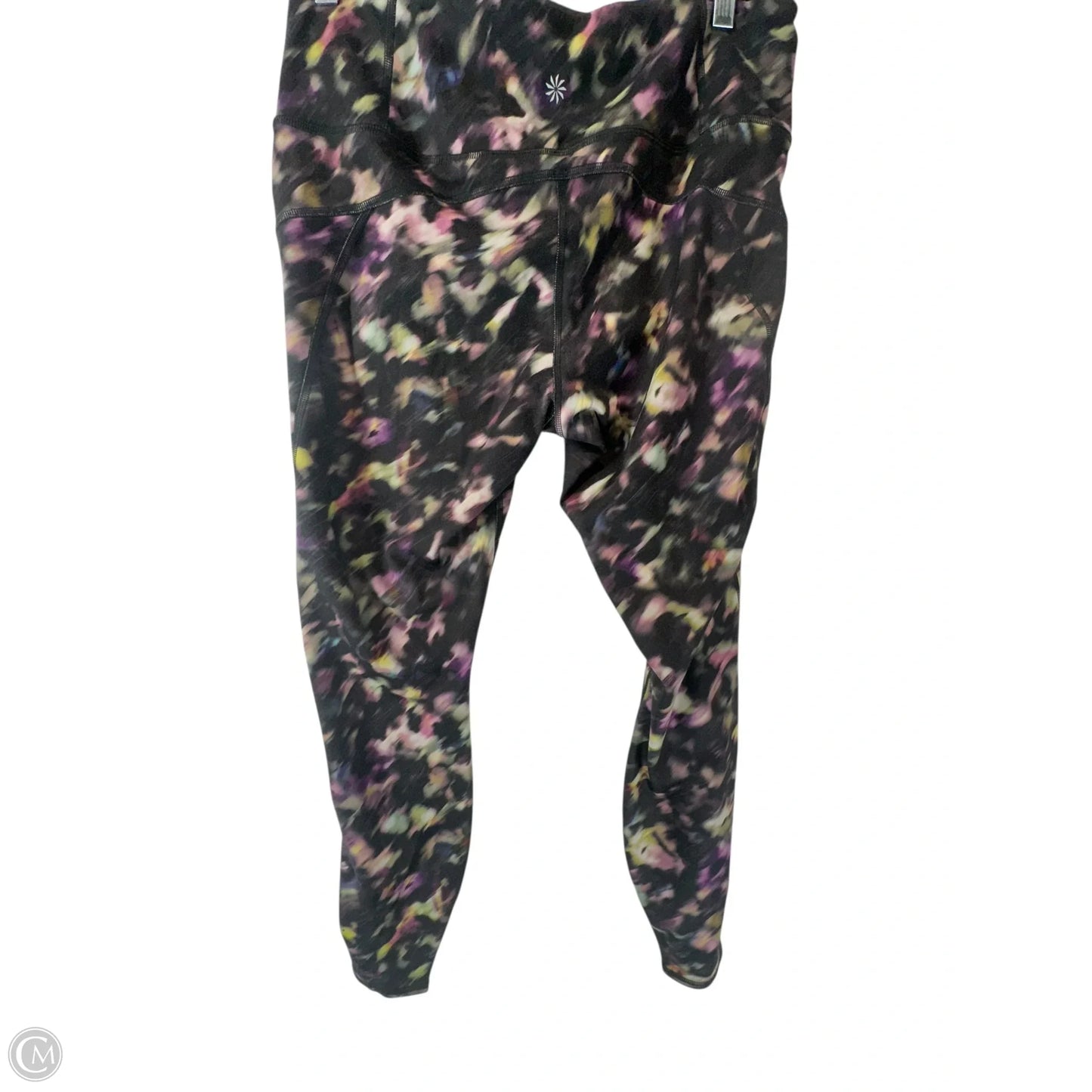 Athletic Leggings By Athleta In Black, Size: L