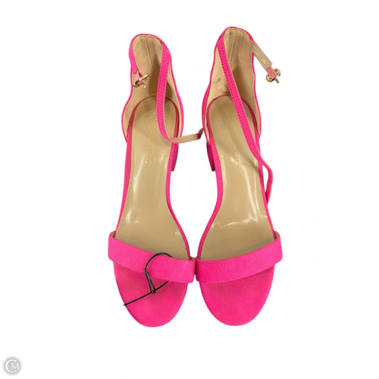 Shoes Heels Block By Dream Pairs In Pink, Size: 8