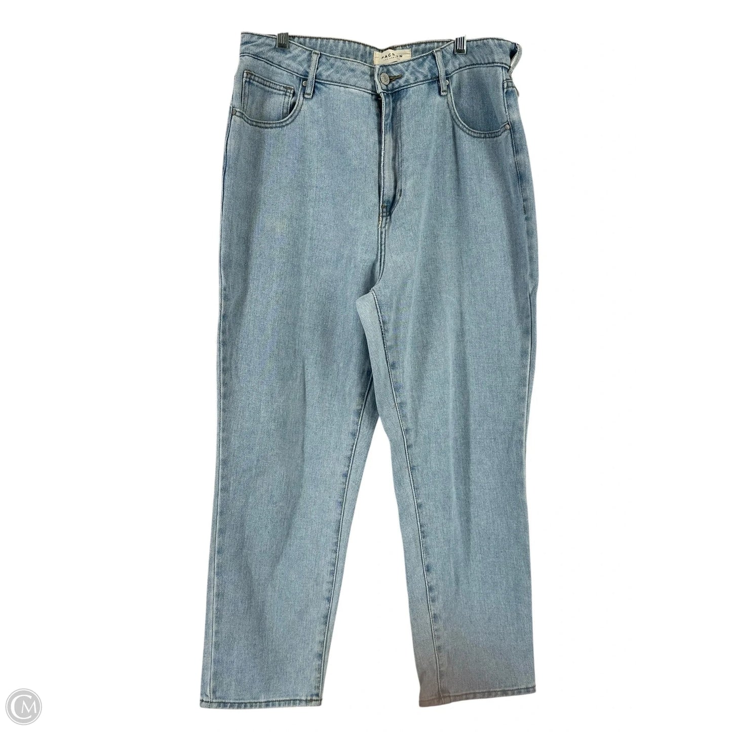 Jeans Straight By Pacsun In Blue Denim, Size: 10