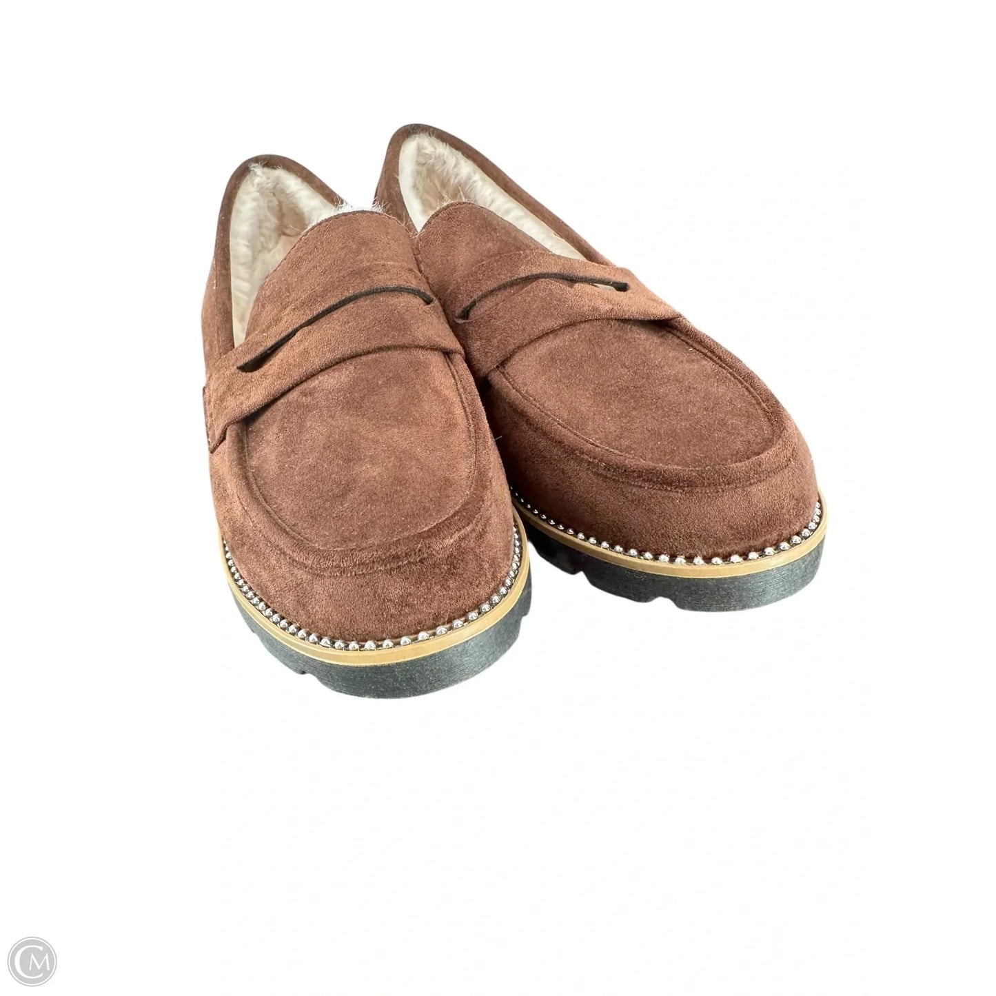 Shoes Flats By Taryn Rose In Bronze, Size: 8.5