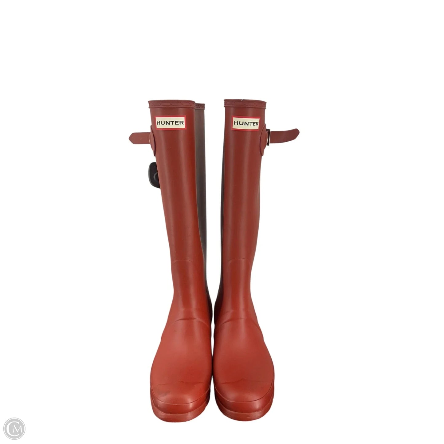 Boots Rain By Hunter In Red, Size: 9
