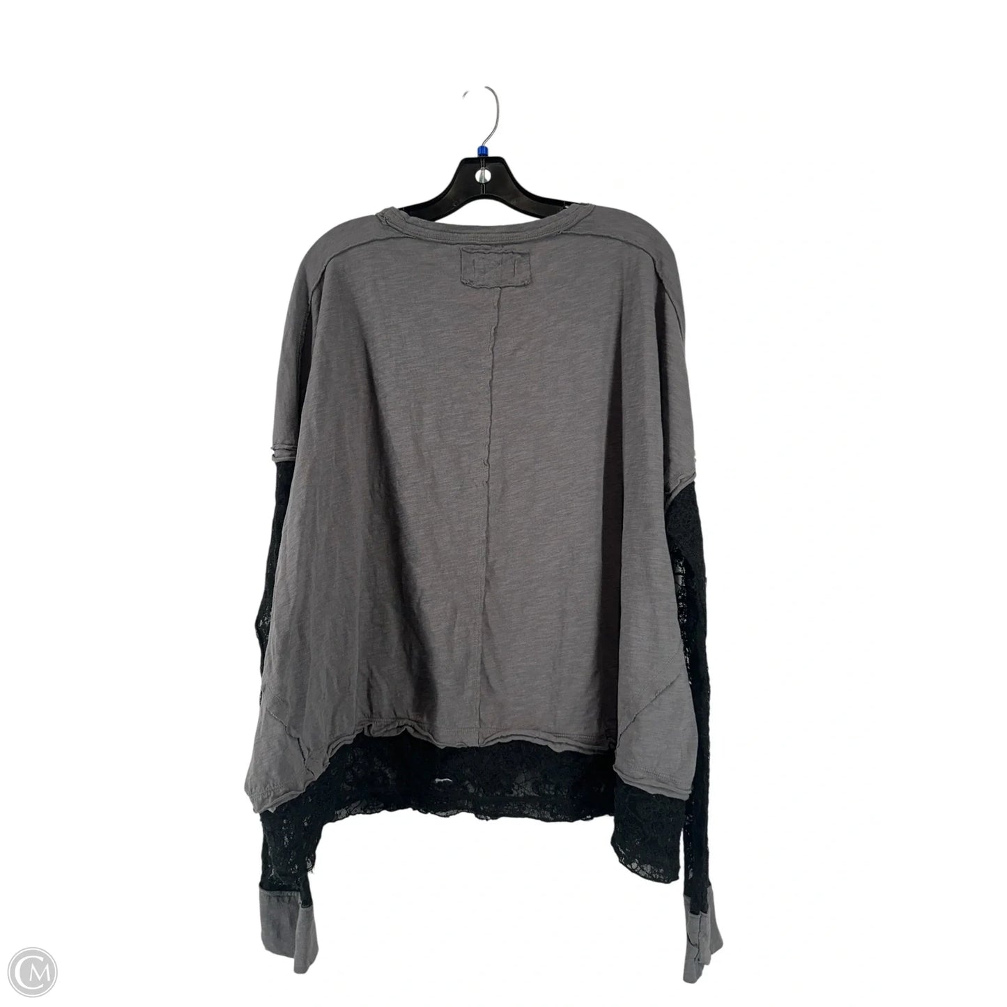 Top Long Sleeve By We The Free In Grey, Size: M