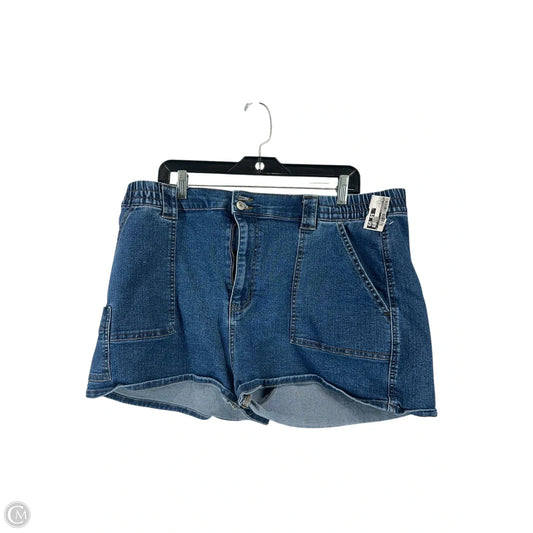 Shorts By No Boundaries In Blue Denim, Size: 22