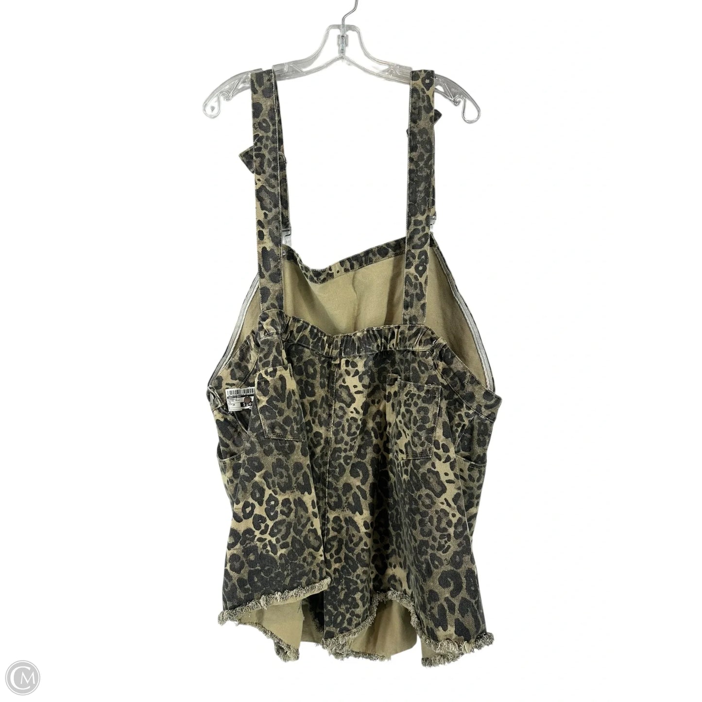 Overalls By Davi & Dani In Animal Print, Size: 3x