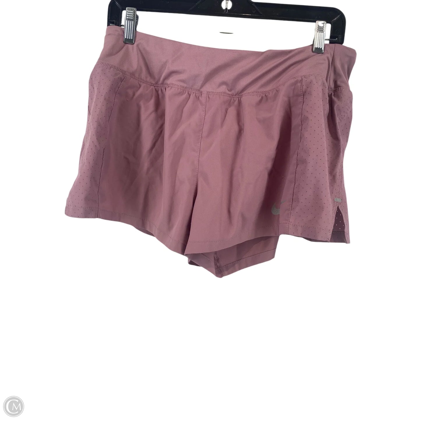 Athletic Shorts By Nike In Pink, Size: L