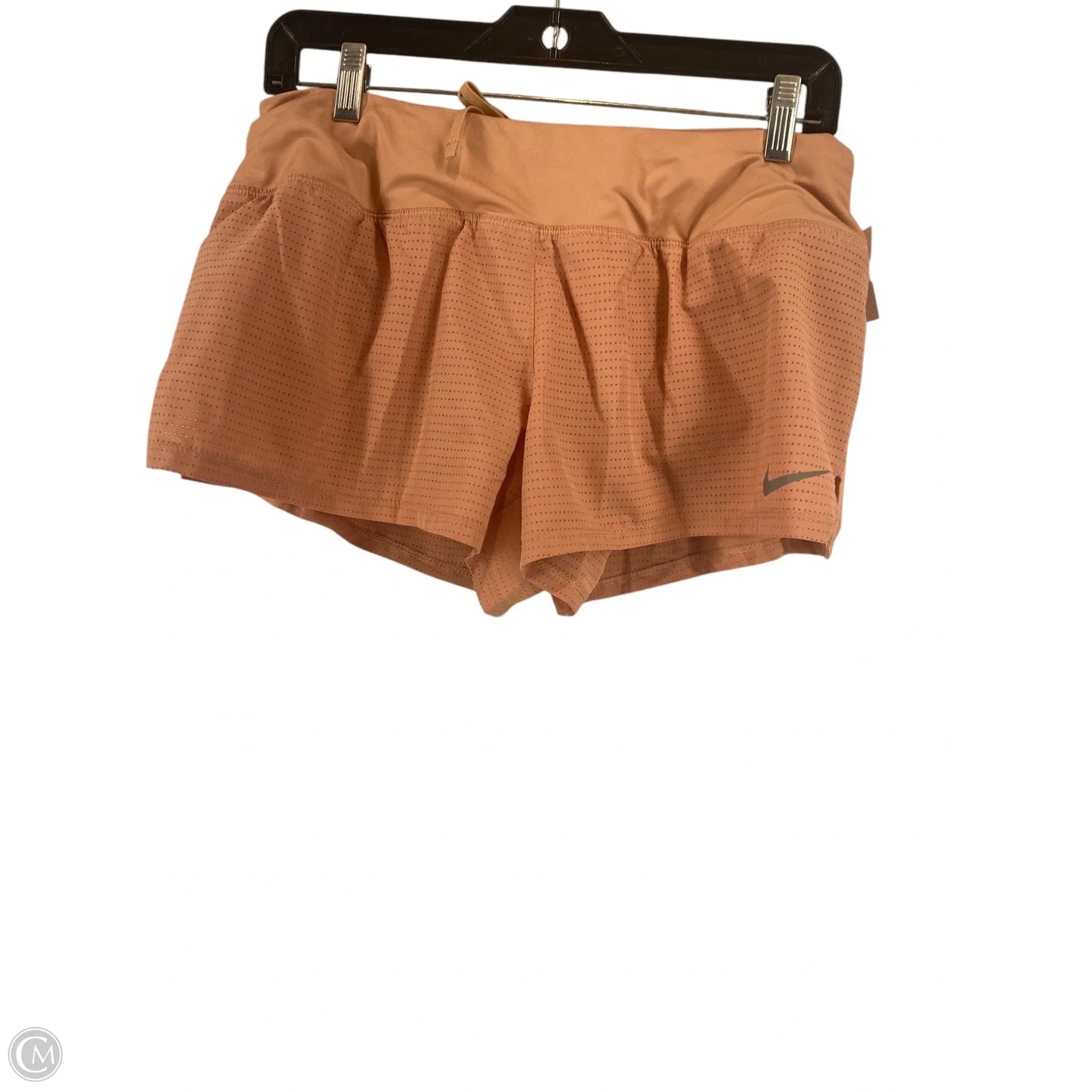 Athletic Shorts By Nike In Orange, Size: L