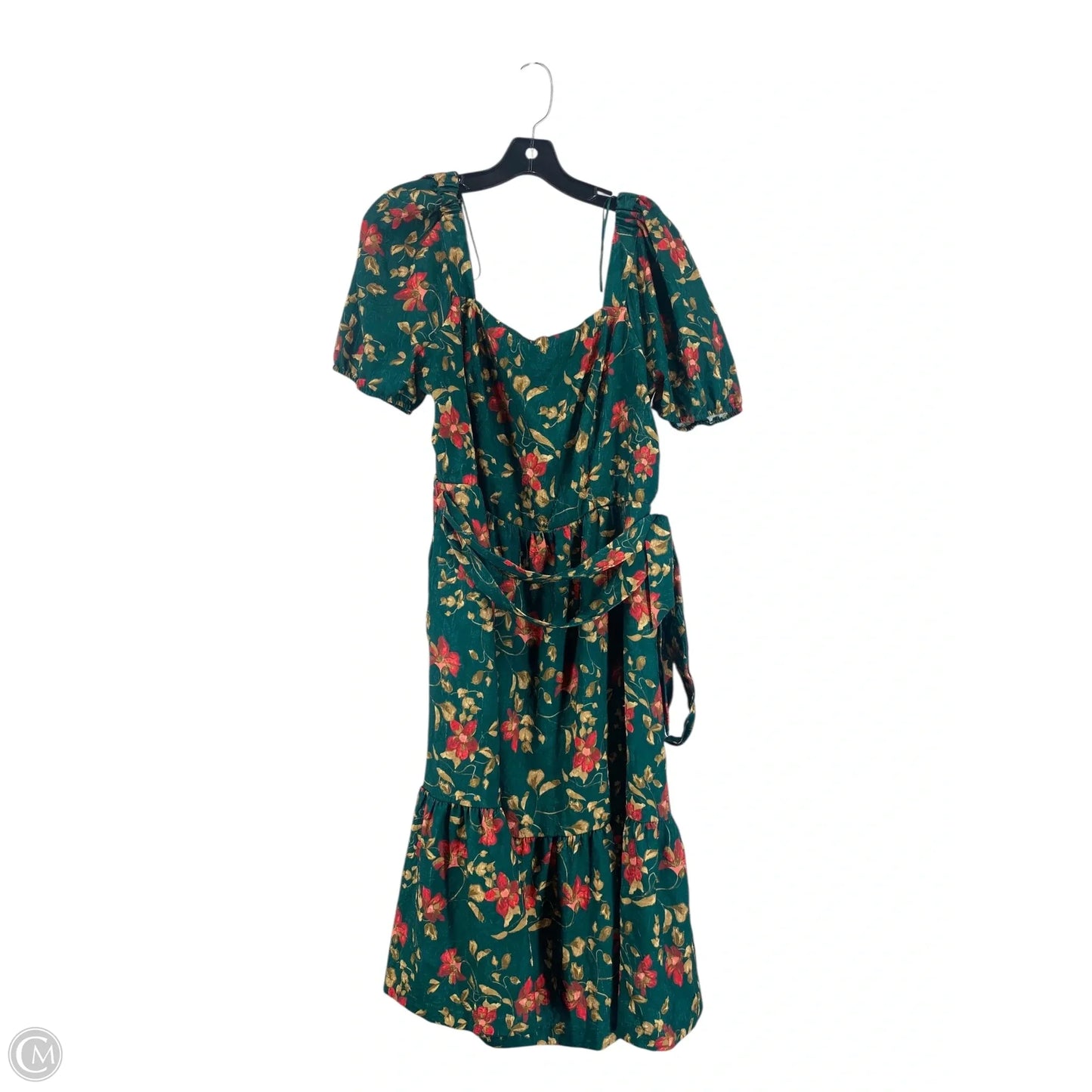 Dress Casual Midi By Draper James Rsvp In Green, Size: L