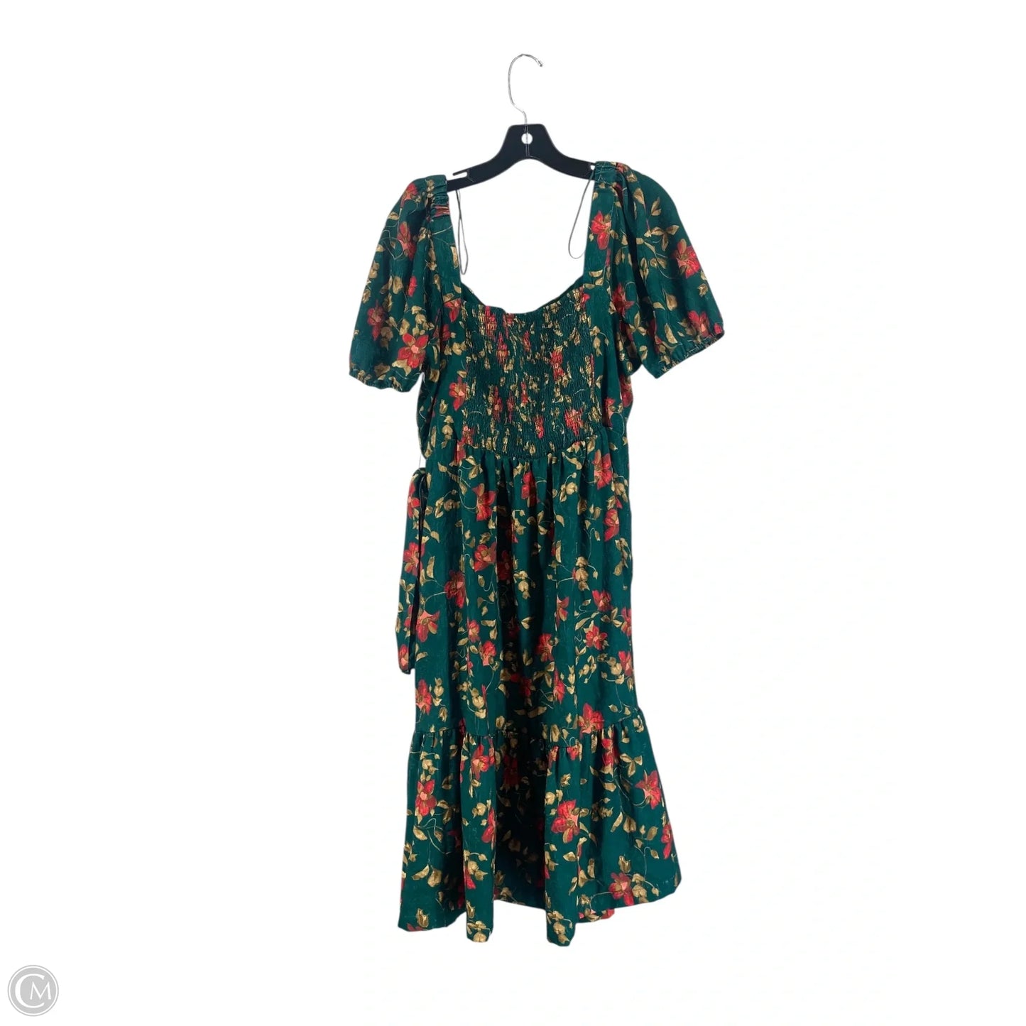 Dress Casual Midi By Draper James Rsvp In Green, Size: L
