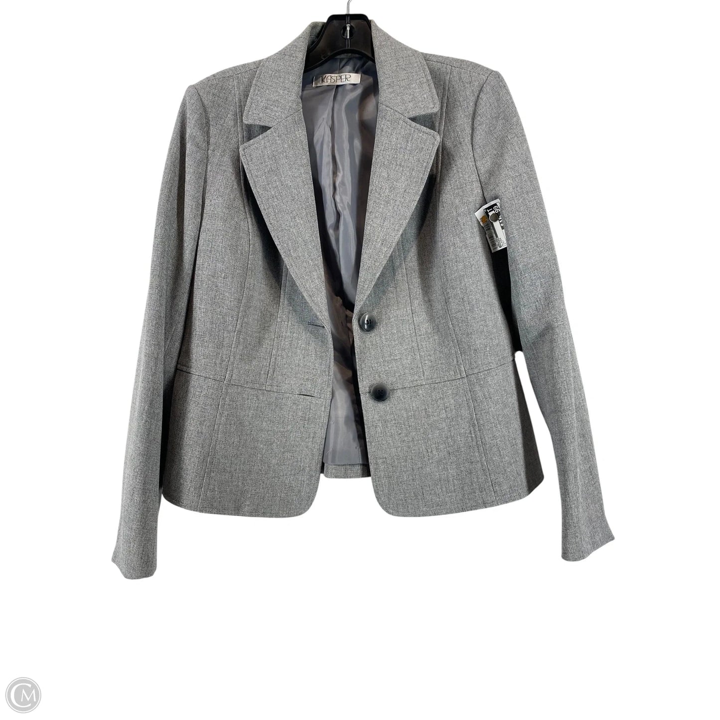 Blazer By Kasper In Grey, Size: S