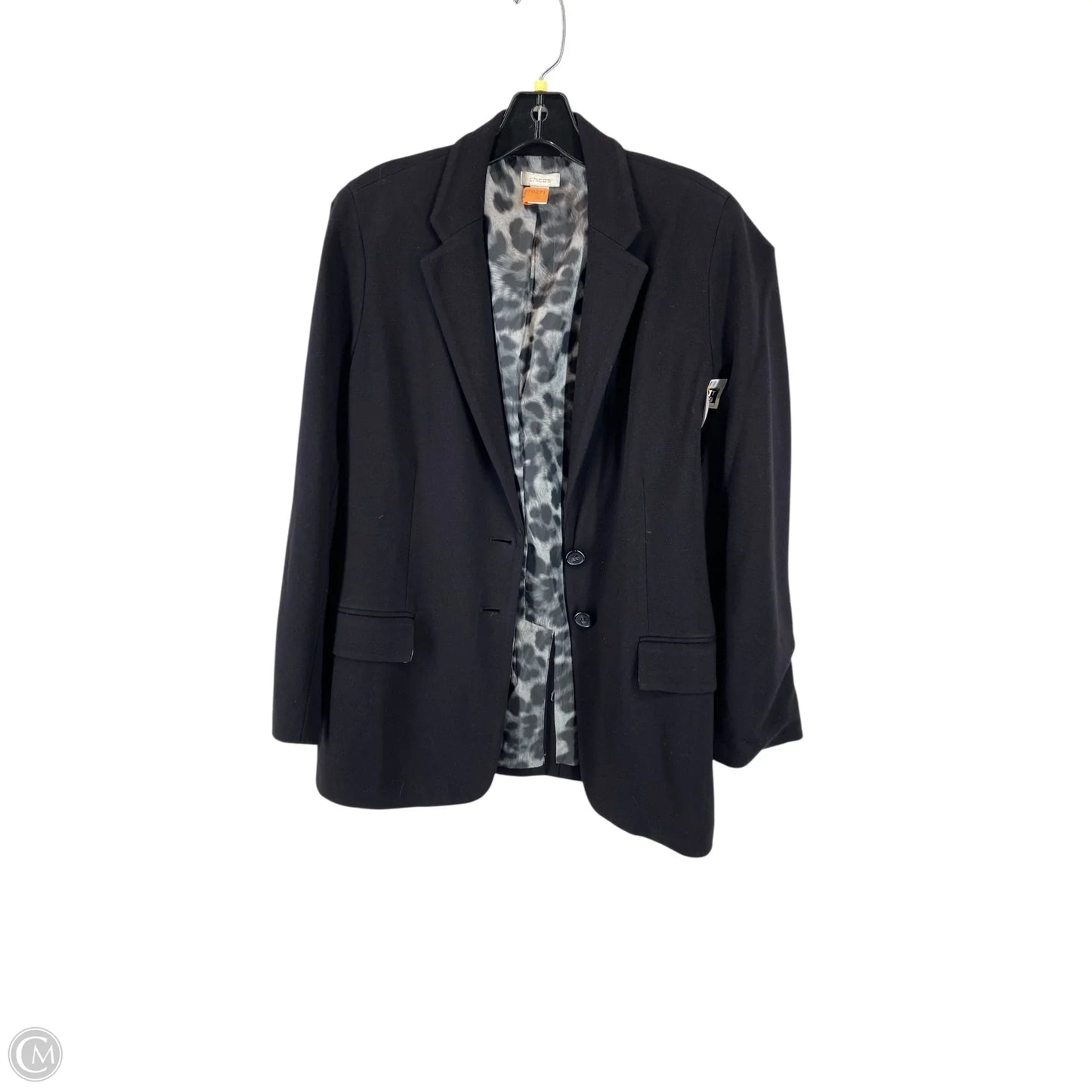 Blazer By Chicos In Black, Size: 10