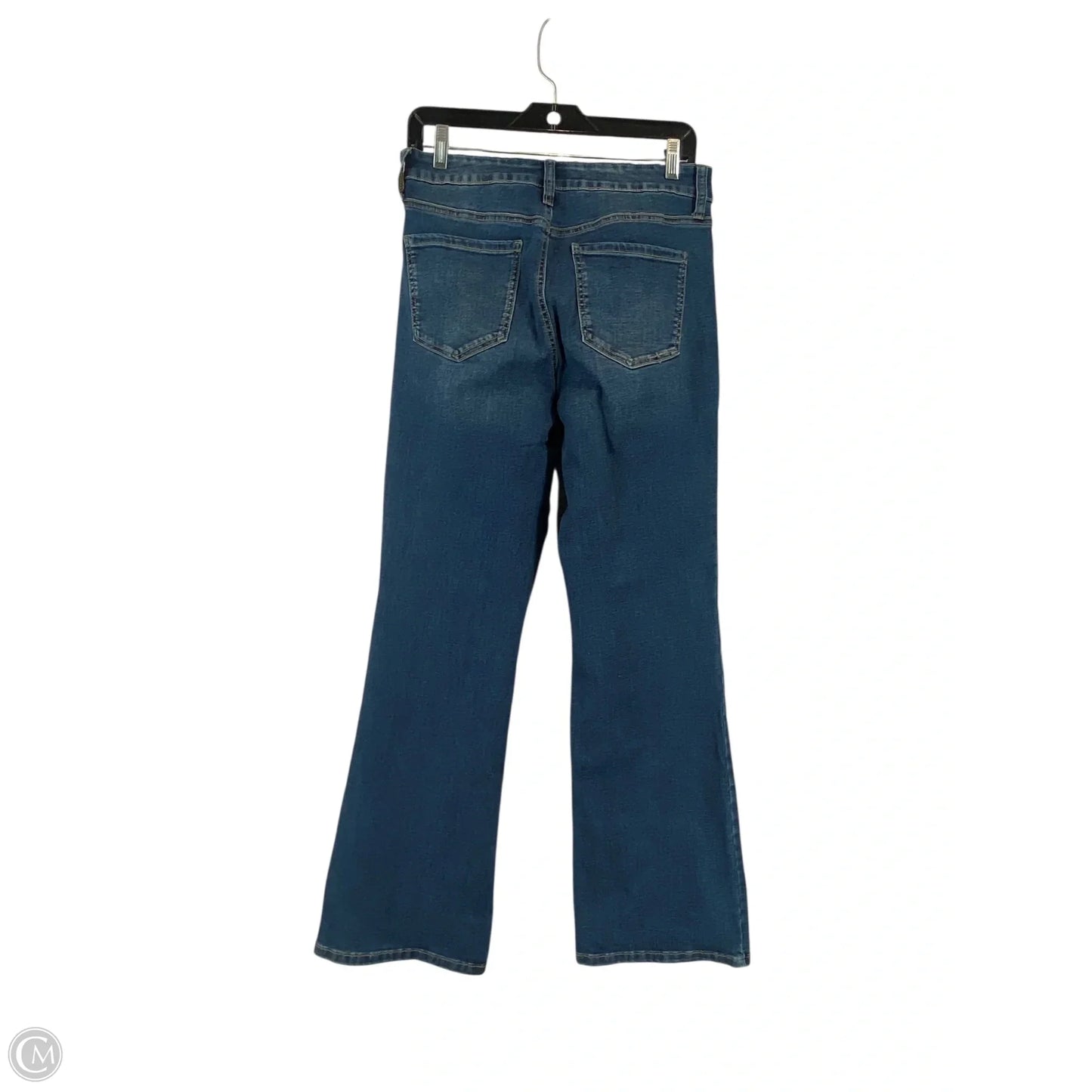 Jeans Straight By Celebrity Pink In Blue Denim, Size: 14