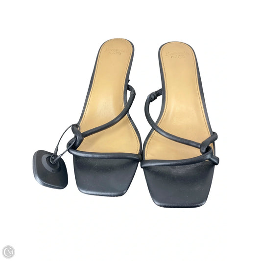 Shoes Heels Stiletto By Abercrombie And Fitch In Black, Size: 6.5
