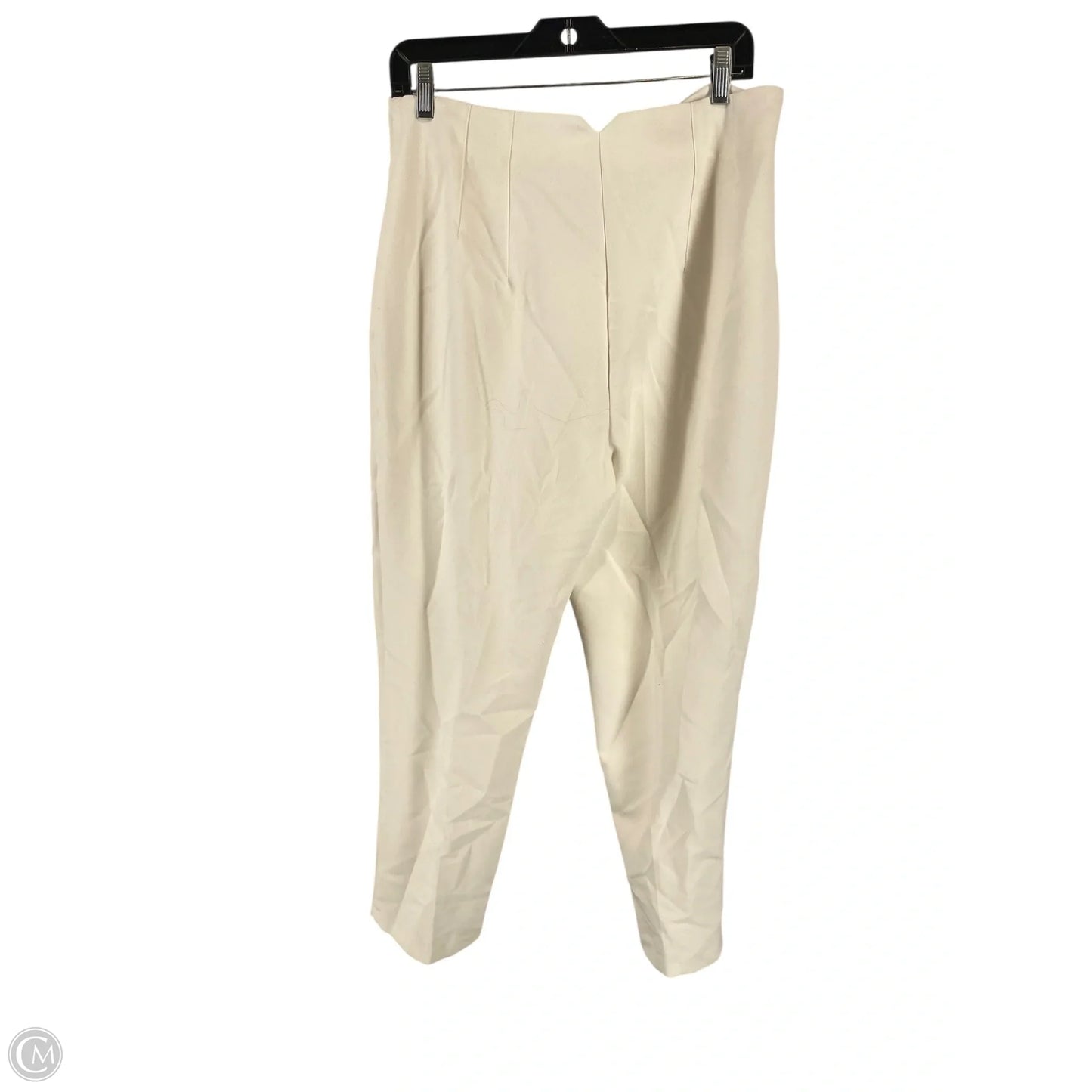 Pants Dress By Zara In White, Size: L