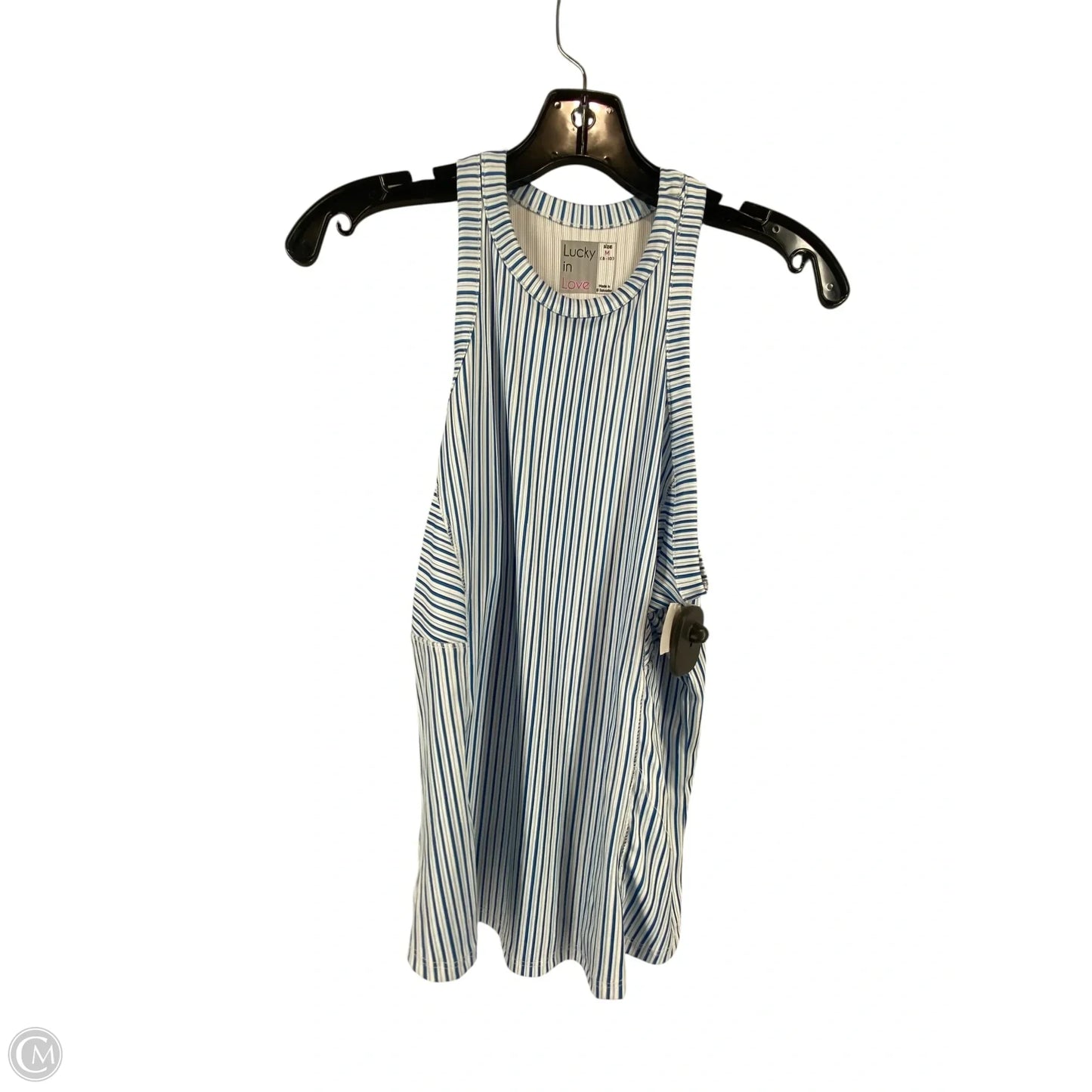 Top Sleeveless Basic By Clothes Mentor In Blue, Size: M