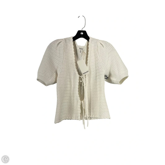 Top Short Sleeve By Splendid In Cream, Size: Xs