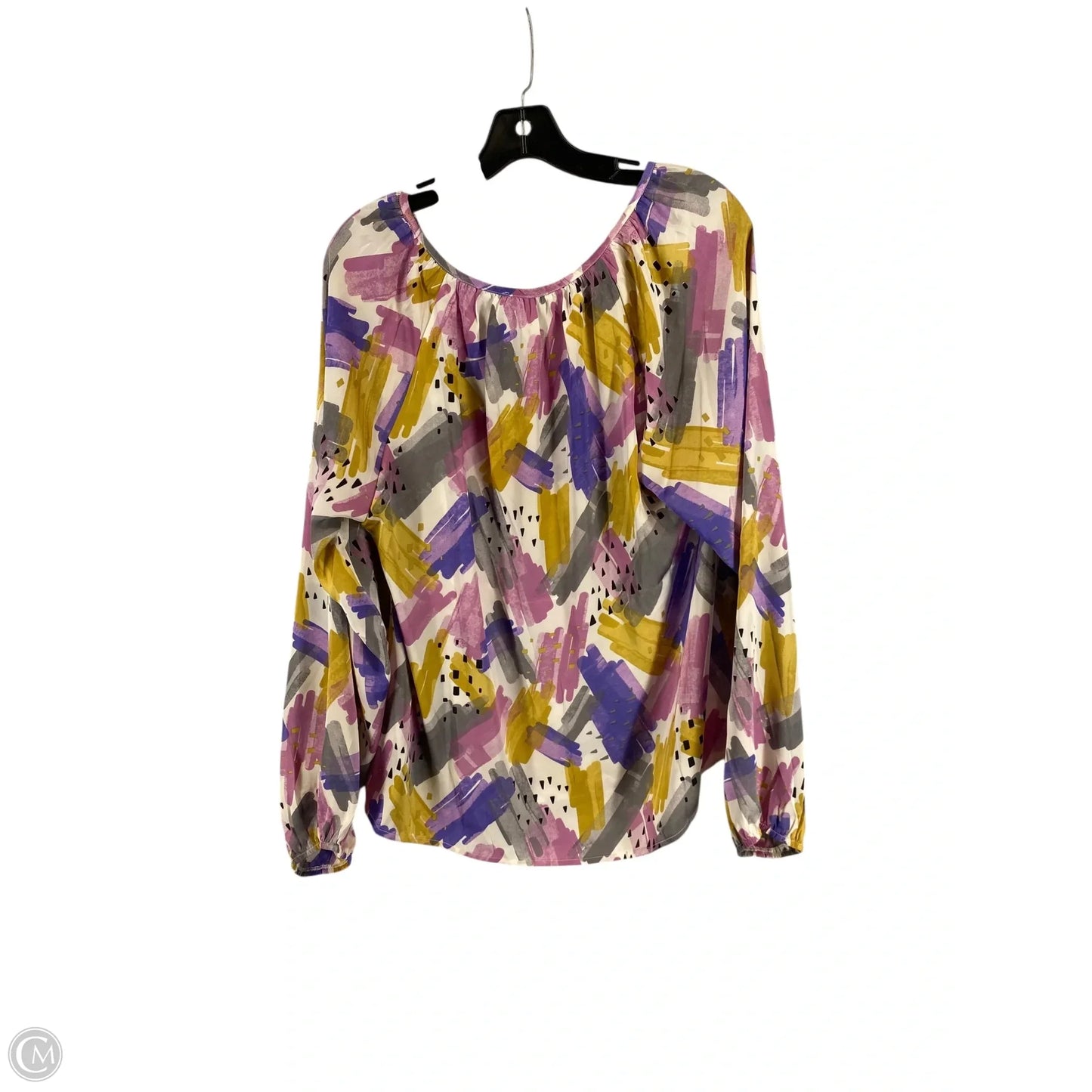 Top Long Sleeve By Emily Wonder In Purple, Size: L