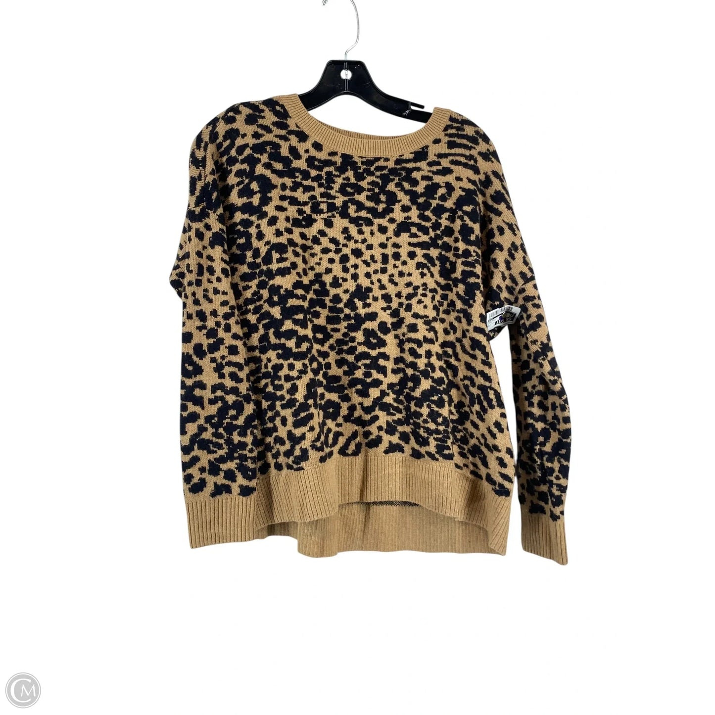 Sweater By Loft In Animal Print, Size: M