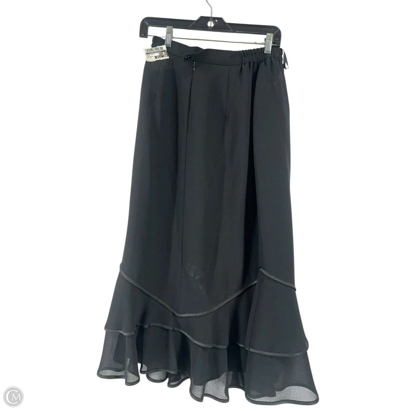 Skirt Midi By Clothes Mentor In Black, Size: 10