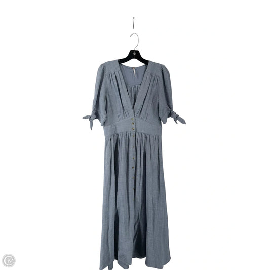 Dress Casual Maxi By Free People In Blue, Size: S