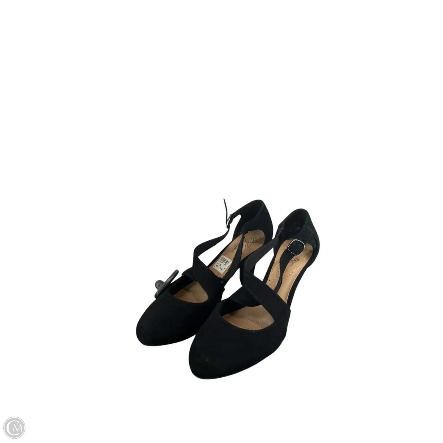Shoes Heels Block By Dexflex In Black, Size: 8