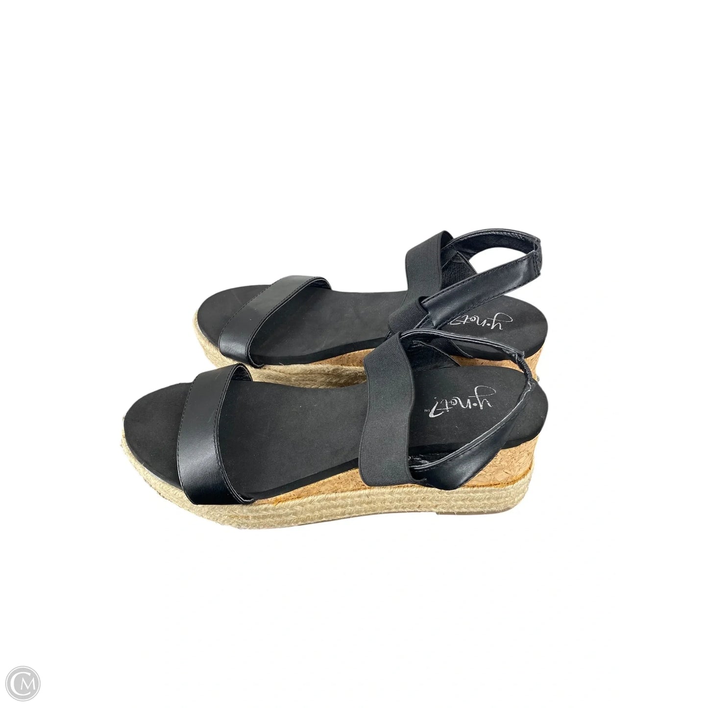 Shoes Heels Wedge By Cmc In Black, Size: 9.5