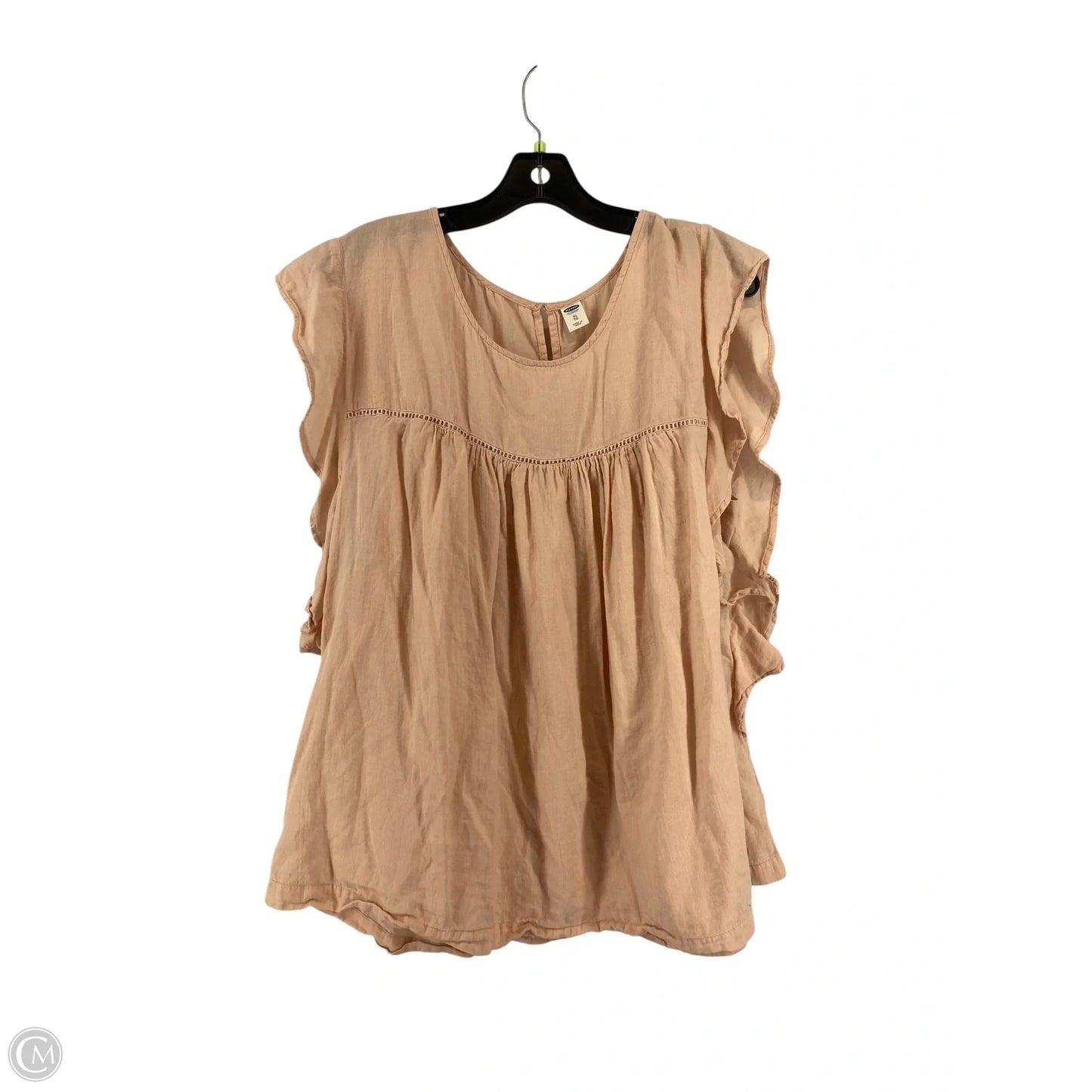 Top Short Sleeve By Old Navy In Pink, Size: Xl