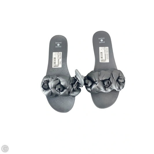 Sandals Flats By Shade & Shore In Black, Size: 10