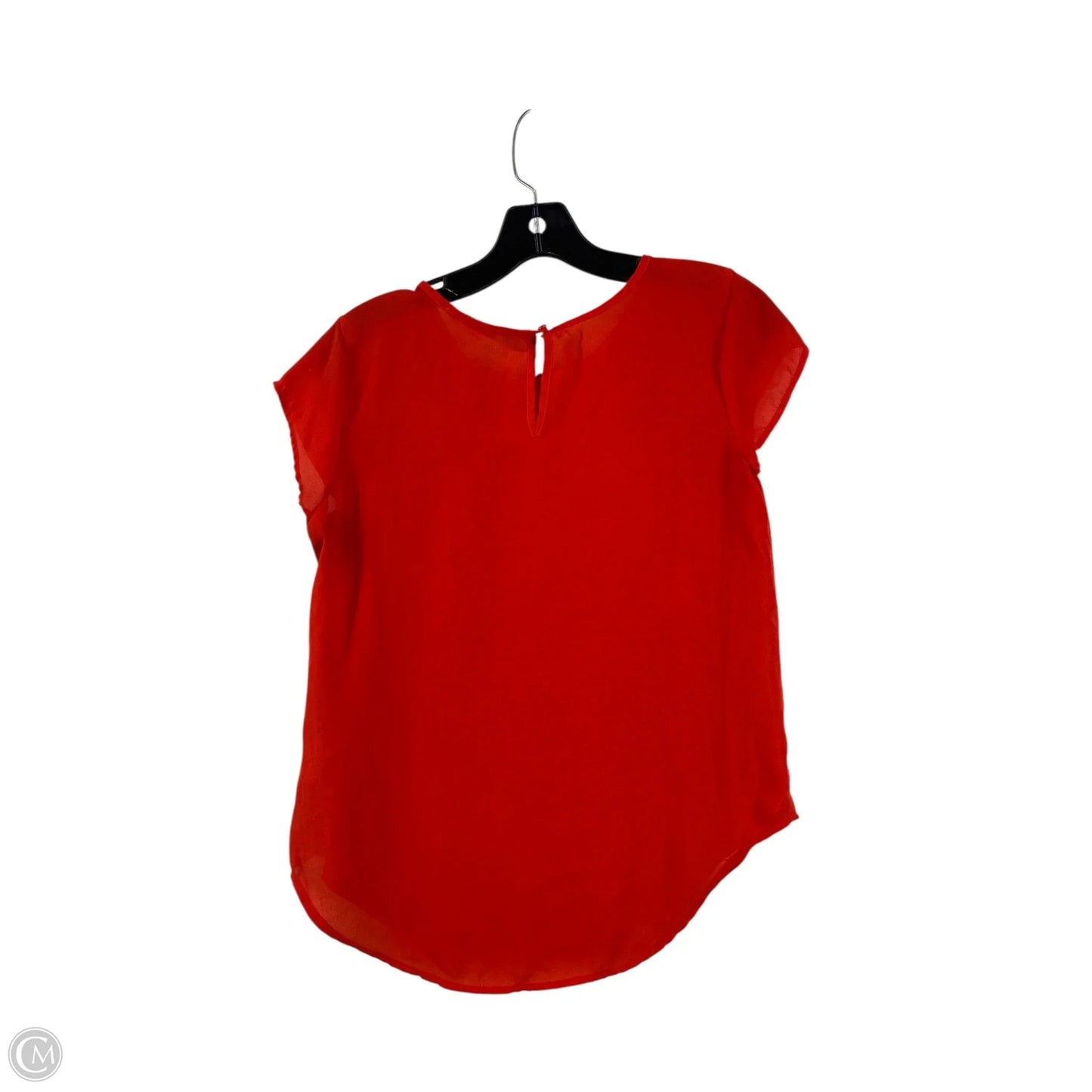 Top Short Sleeve By Pink Rose In Red, Size: S
