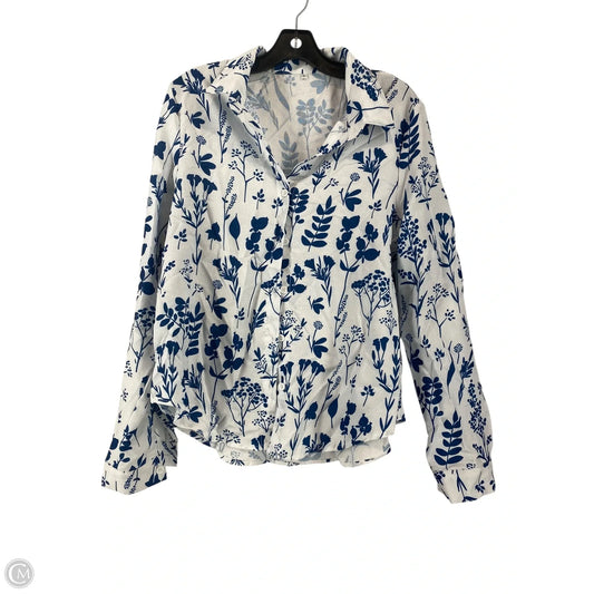 Top Long Sleeve By Cmc In Floral Print, Size: Xl