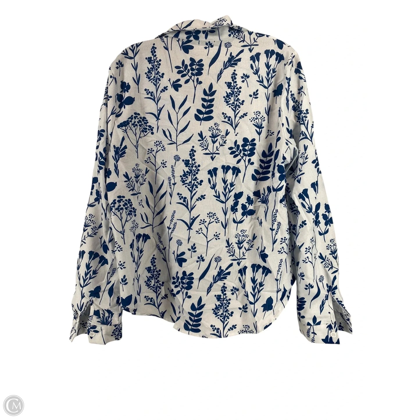 Top Long Sleeve By Cmc In Floral Print, Size: Xl