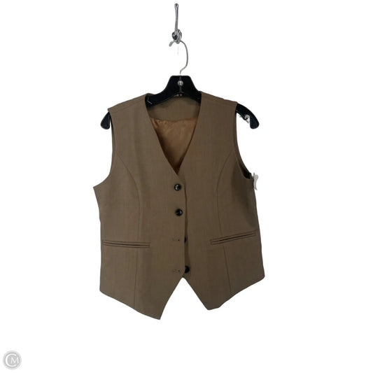 Vest Other By Clothes Mentor In Brown, Size: S