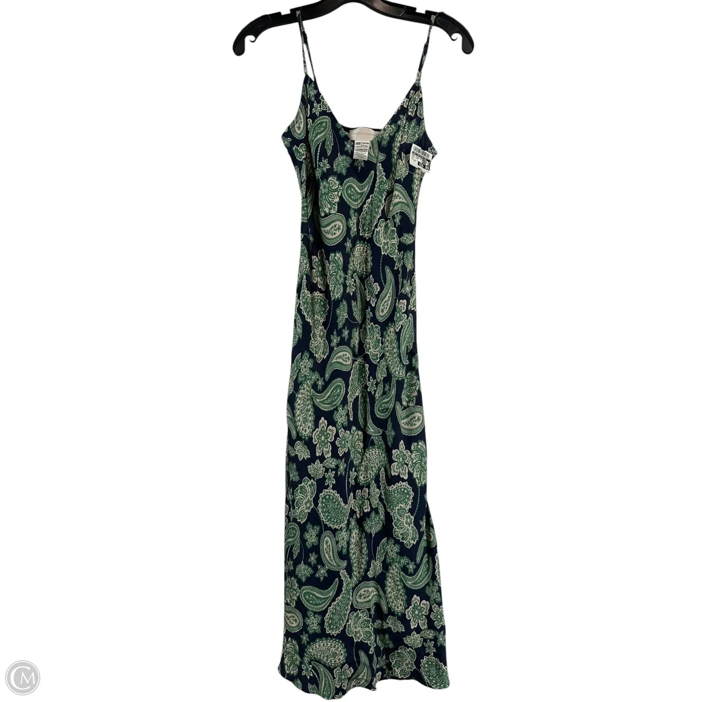 Dress Casual Maxi By Corey Lynn Calter In Blue & Green, Size: Xsp