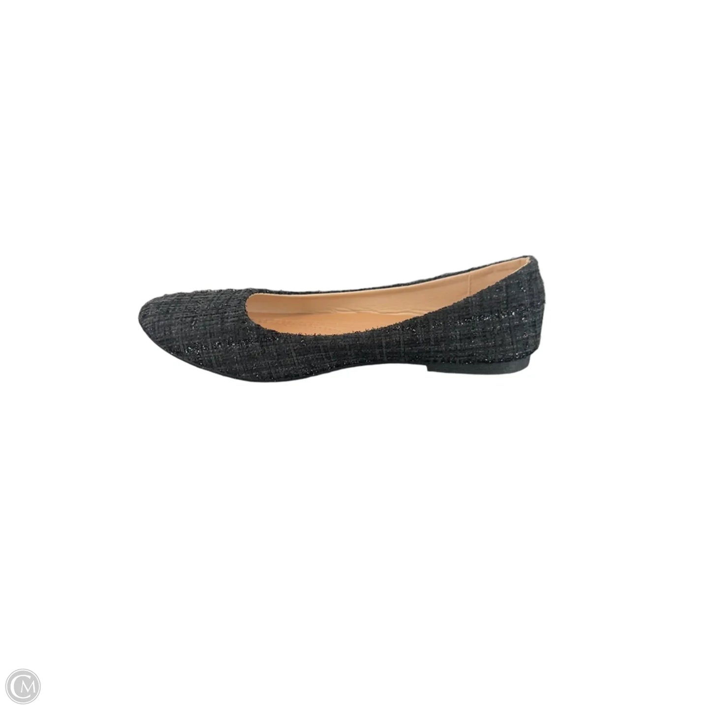 Shoes Flats By Clothes Mentor In Black, Size: 10