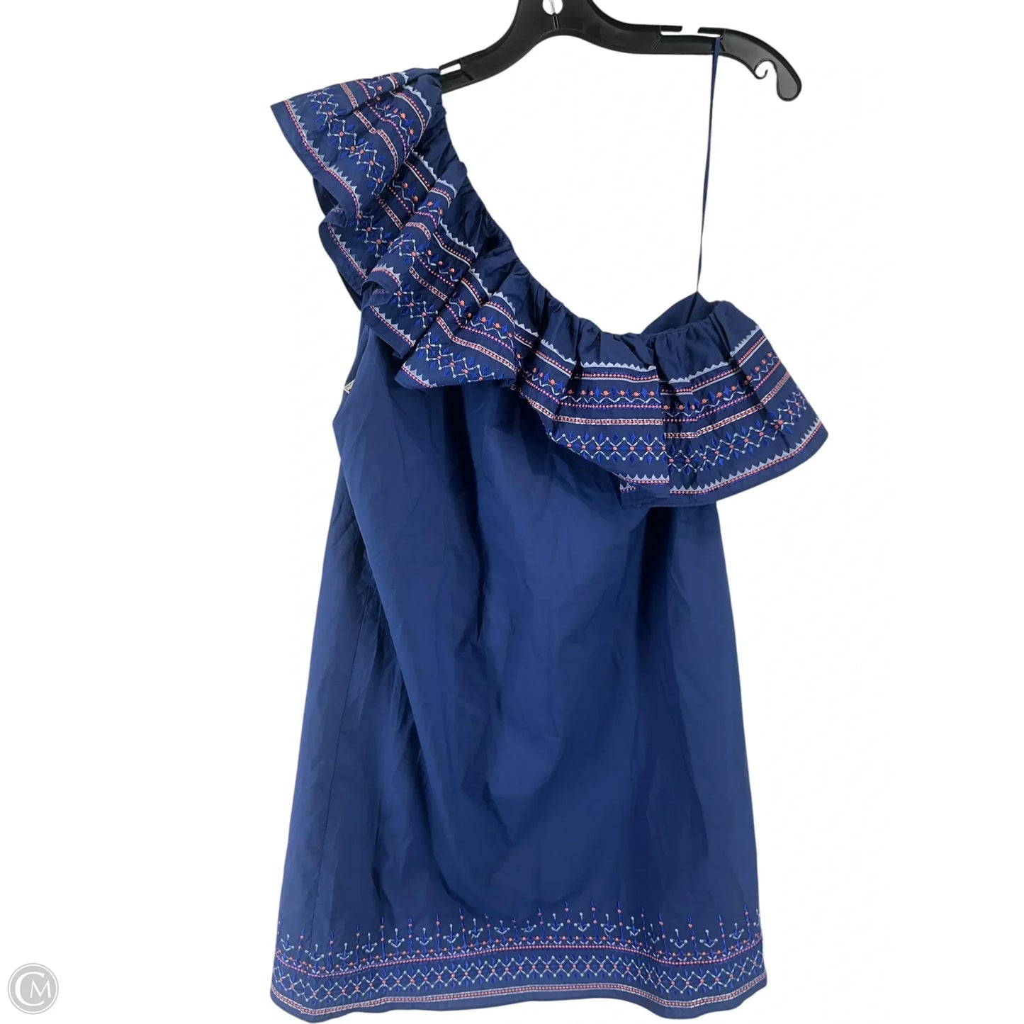 Dress Casual Short By Parker In Blue, Size: L