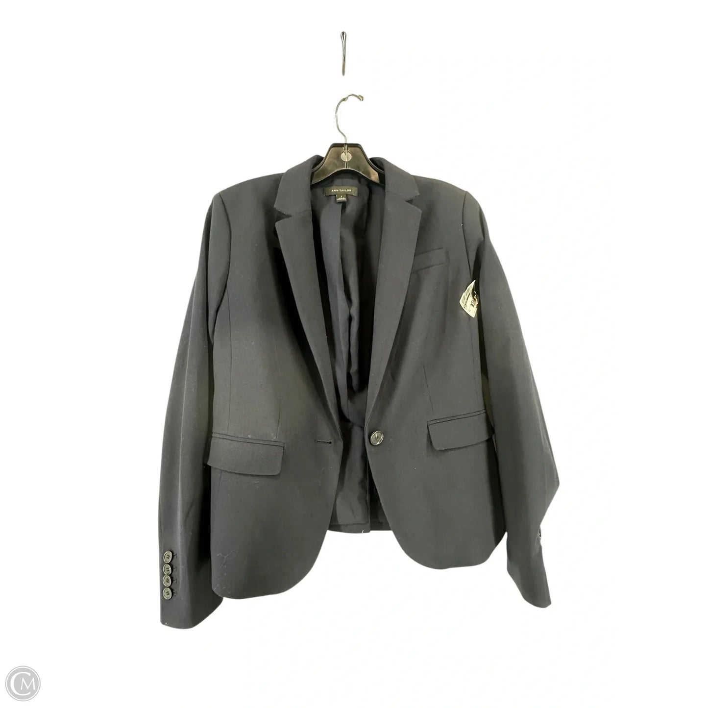 Blazer By Ann Taylor In Navy, Size: 4