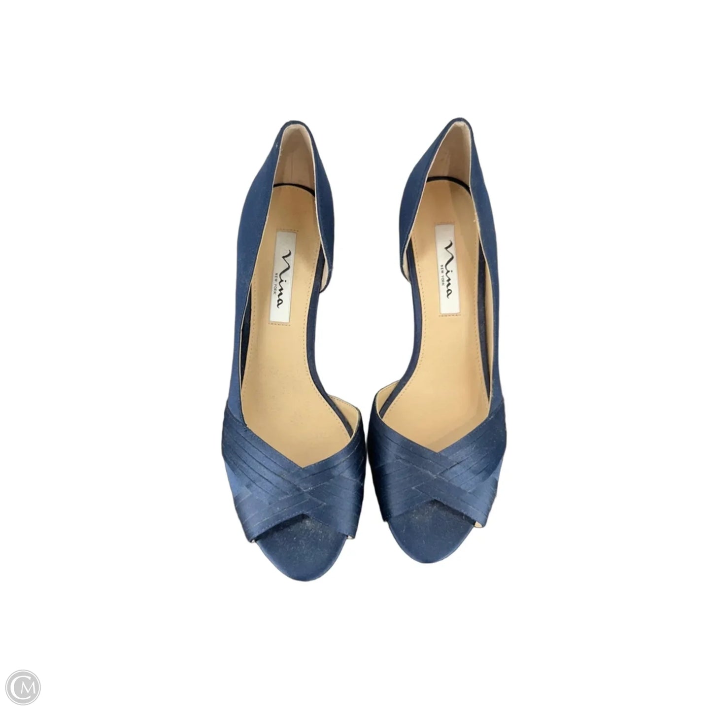 Shoes Heels Kitten By Nina In Navy, Size: 9