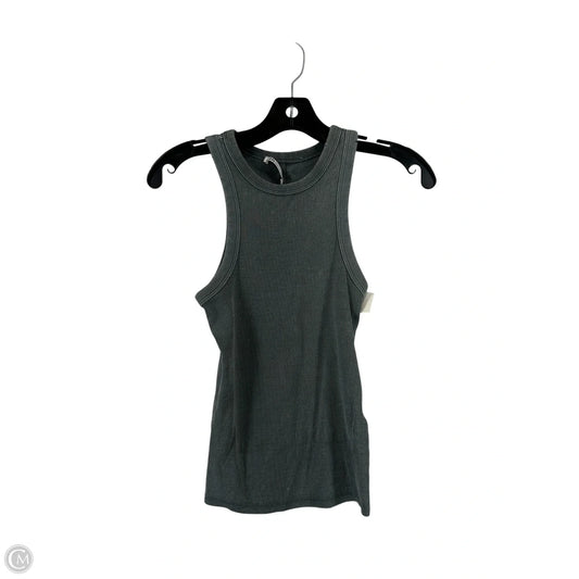 Top Sleeveless By Zara In Grey, Size: S