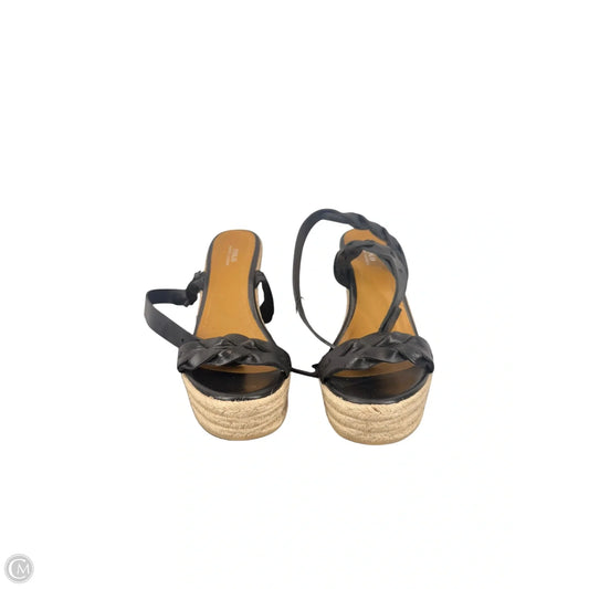 Shoes Heels Wedge By Polo Ralph Lauren In Black, Size: 5