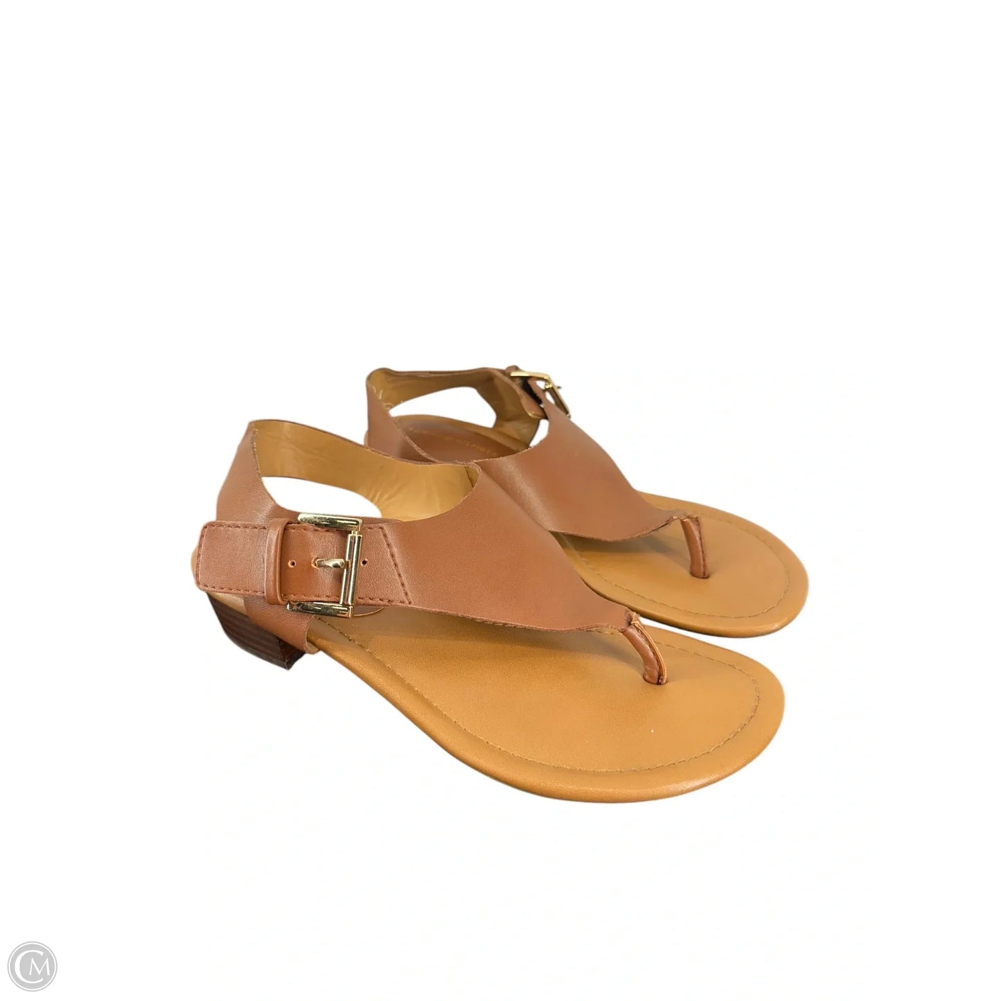 Sandals Flats By Tommy Hilfiger In Brown, Size: 6.5
