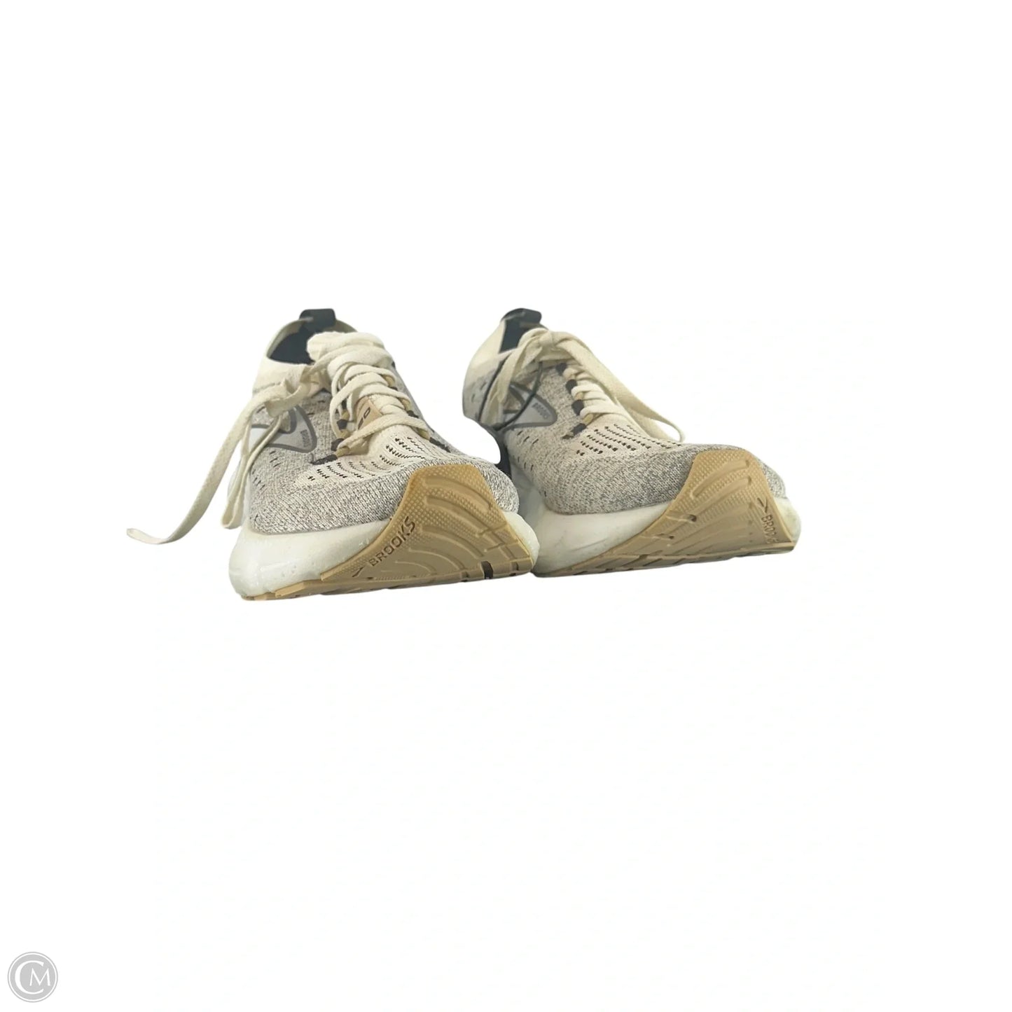 Shoes Athletic By Brooks In Cream, Size: 7