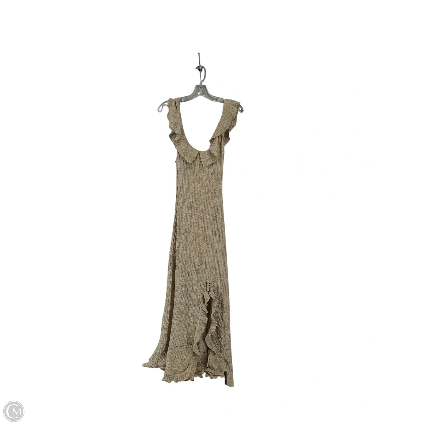 Dress Casual Maxi By Free People In Tan, Size: Xs