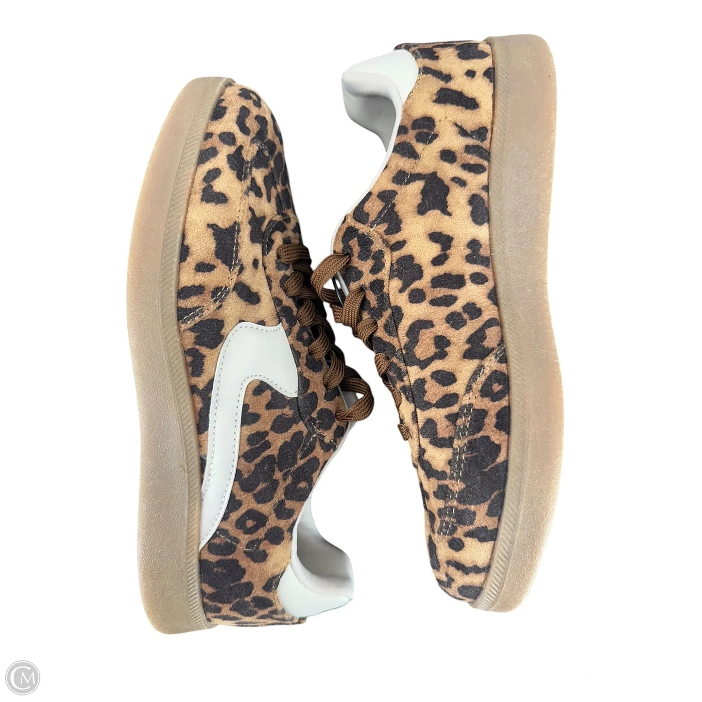 Shoes Sneakers By Top Moda In Animal Print, Size: 8.5