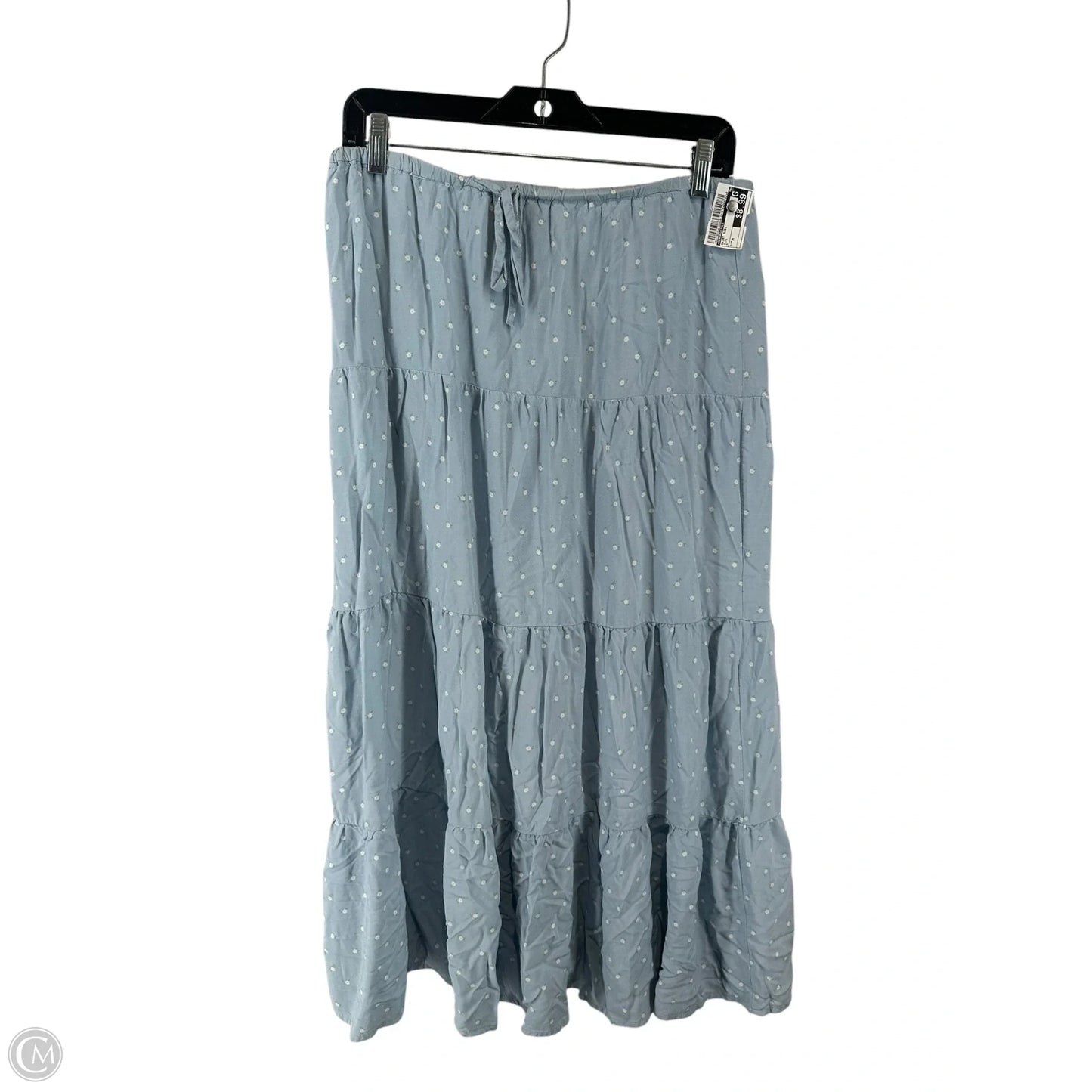 Skirt Maxi By Shein In Blue, Size: L